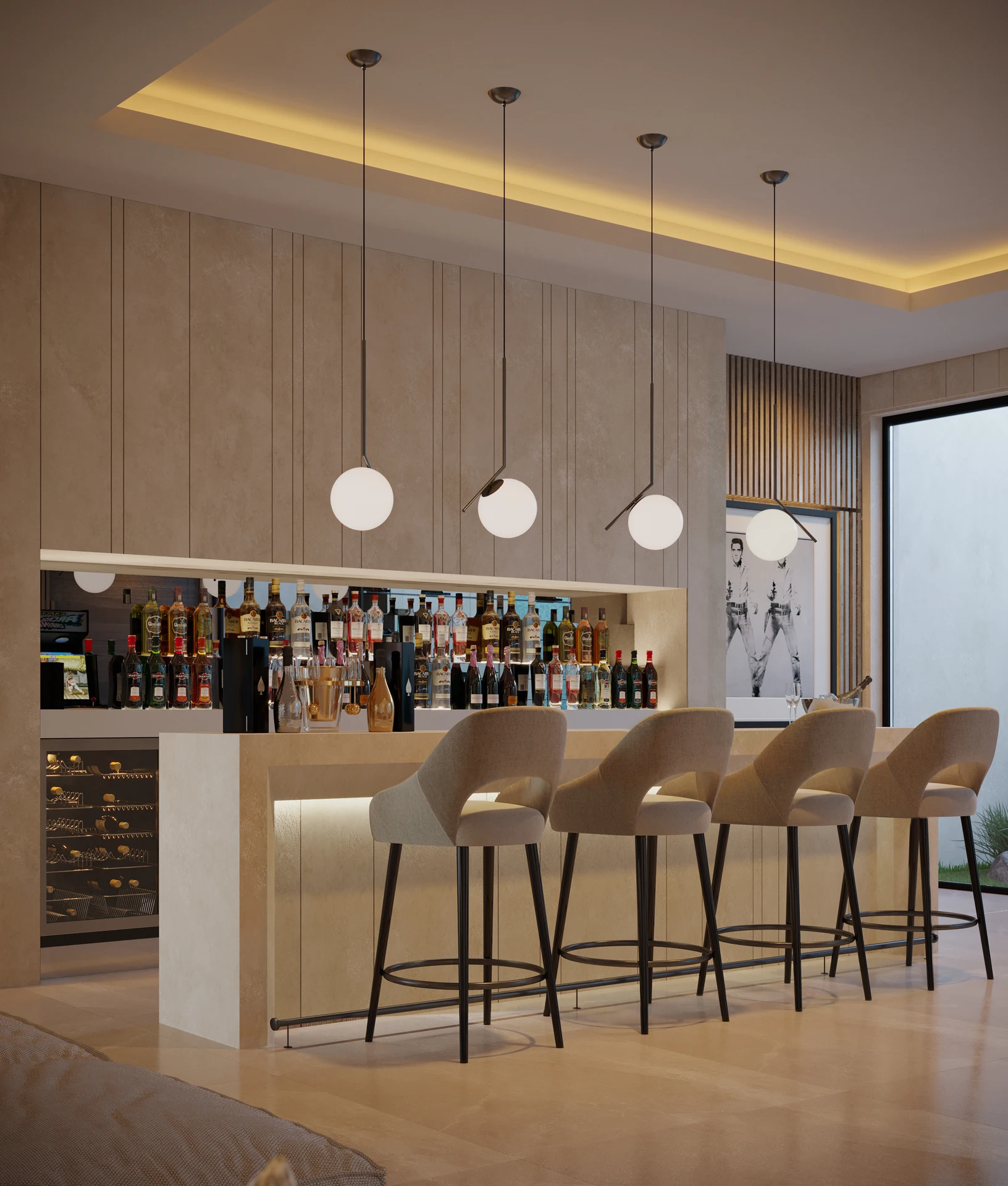 Wizualizacja kina i rozrywki 15, portfolio Marbella Studio