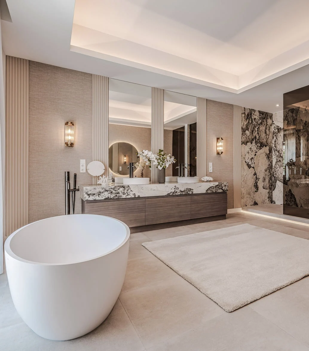 Baño de lujo en Marbella