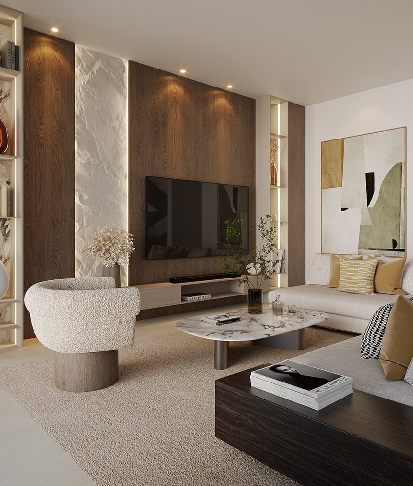 luxury living room Marbella